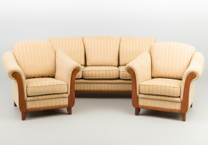 картинка Старинный комплект для гостиной (3 шт.) салоне старинных вещей "Шебби" являющийся официальным дистрибьютором в России и Беларуси