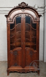 Антикварный книжный шкаф в стиле Людовика XV код. BE4097087