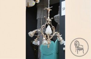 картинка Люстра салоне старинных вещей "Шебби" являющийся официальным дистрибьютором в России и Беларуси