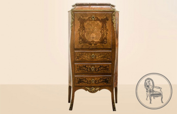 Антикварный комод-бюро код. VS1042