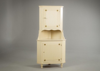 Старинный угловой посудный шкаф код. RM4119897