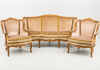 Старинный комплект мягкой мебели код. RM31230