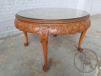 Антикварный ореховый кофейный столик код. BE4097496