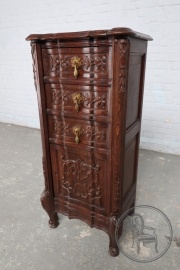 Антикварный комод с бронзовыми ручками код. BE4129547