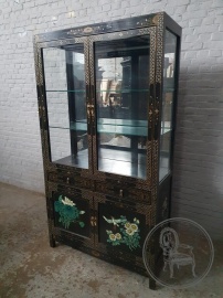 Старинная витрина в стиле шинуазри код. BE4112251