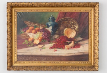 Антикварный натюрморт с фруктами код. RM4164965