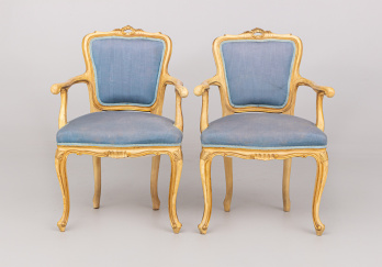 Антикварные кресла (2 шт.) код. RM43637