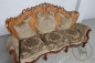 Старинный комплект для гостиной из ореха с ротангом в стиле рококо код. BE5714 фото 14