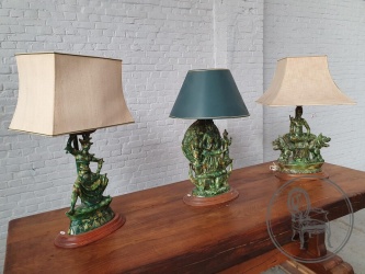 Набор старинных настольных ламп в ориентальном стиле код. BE3259455