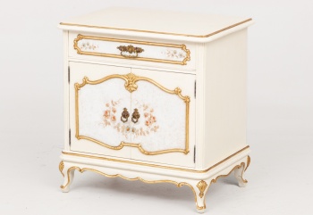 Старинный комод с полихромной росписью код. RM4100653