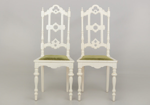 картинка Антикварные стулья (2 шт.) салоне старинных вещей "Шебби" являющийся официальным дистрибьютором в России и Беларуси