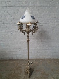 Старинный бронзовый торшер в стиле рококо код. BE4116718