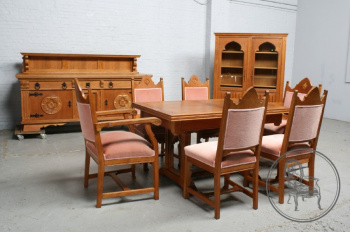 Старинный столовый гарнитур код. BE23099