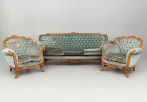 картинка Старинный комплект для гостиной салоне старинных вещей "Шебби" являющийся официальным дистрибьютором в России и Беларуси