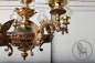 Старинная люстра в стиле ампир с рожками в виде драконов код. BE80939 фото 3