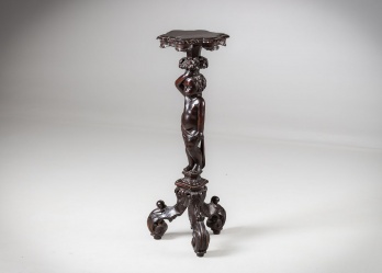 Антикварная подставка в виде фигуры путти код. RM4141120