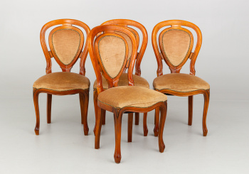 Старинный набор стульев (4 шт.) код. RM44323