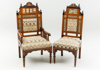 Антикварные кресло и стул код. RM14070