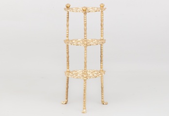 Старинная металлическая ажурная подставка код. RM4100578