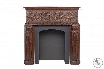 Антикварный резной портал для камина код. VS63573