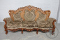 Старинный комплект для гостиной из ореха с ротангом в стиле рококо код. BE5714 фото 13