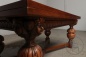 Антикварный стол из дуба с наборной столешницей код. BE42556 фото 3