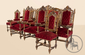 Антикварный комплект для гостиной код. VS0806