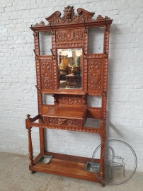 Антикварная дубовая вешалка код. BE4097445