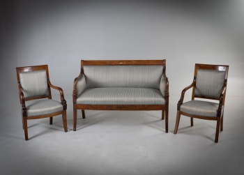 Антикварный комплект для гостиной: диван и кресла (2шт.) код.&nbsp;RM4165720