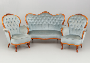 картинка Старинный комплект для гостиной салоне старинных вещей "Шебби" являющийся официальным дистрибьютором в России и Беларуси