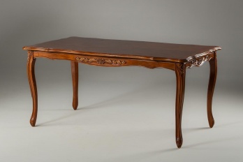 Старинный столик из красного дерева с растительной резьбой код. RM4111014