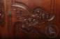 Антикварный шкаф, декорированный растительным орнаментом код. BE106987 фото 6
