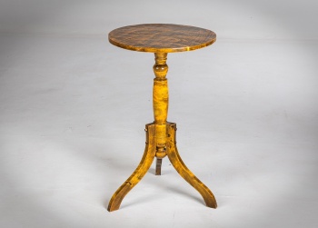 Старинный столик - подставка из березы код.&nbsp;RM4165920