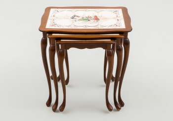 Старинный набор столов (3 шт.) код. RM29486