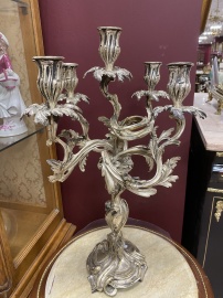 Старинный подсвечник из бронзы код.&nbsp;BLT18/1