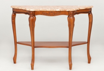 Старинная консоль с мраморной столешницей код. RM4100154