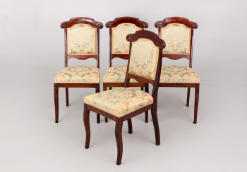 Старинный набор стульев (4 шт.) код. RM42302