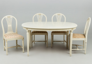 картинка Старинный комплект для столовой салоне старинных вещей "Шебби" являющийся официальным дистрибьютором в России и Беларуси