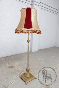 Старинный торшер на бронзовой опоре код. BE8922