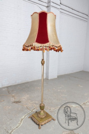 Старинный торшер на бронзовой опоре код. BE8922