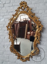 Старинное зеркало в резной ажурной раме код. BE4109121