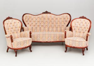 картинка Старинный комплект для гостиной салоне старинных вещей "Шебби" являющийся официальным дистрибьютором в России и Беларуси