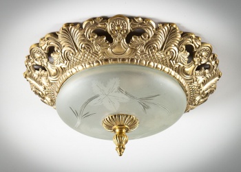 Старинная потолочная люстра-плафон код.&nbsp;RM4165219