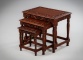 Старинный комплект приставных столиков (3 шт.) из тика код. RM4132257 фото 1