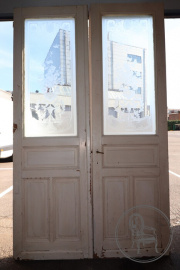 Антикварная двухстворчатая дверь код. BE107285