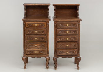 Старинные тумбочки (2 шт.) код. RM70562