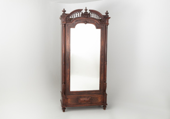 Антикварный шкаф с зеркалом код. RM65145