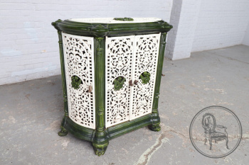 Антикварная печка из чугуна в стиле модерн код. BE107460