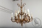 Старинная бронзовая люстра на 12 рожков код. BE4096993 фото 10