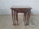 Старинный английский комплект столиков (3 шт.) из красного дерева код. BE4145157 фото 2